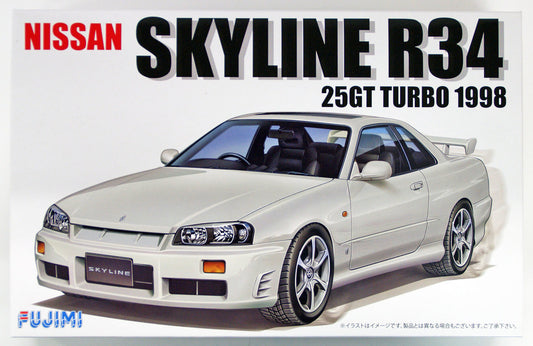 Fujimi 1/24 Nissan R34 Skyline 25GT Turbo 1998