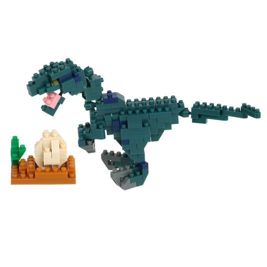 Nanoblock Collection Series Velociraptor "Dinosaurs"