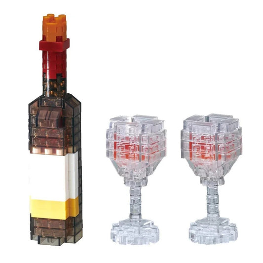 Nanoblock Collection Series Wine "Foods"