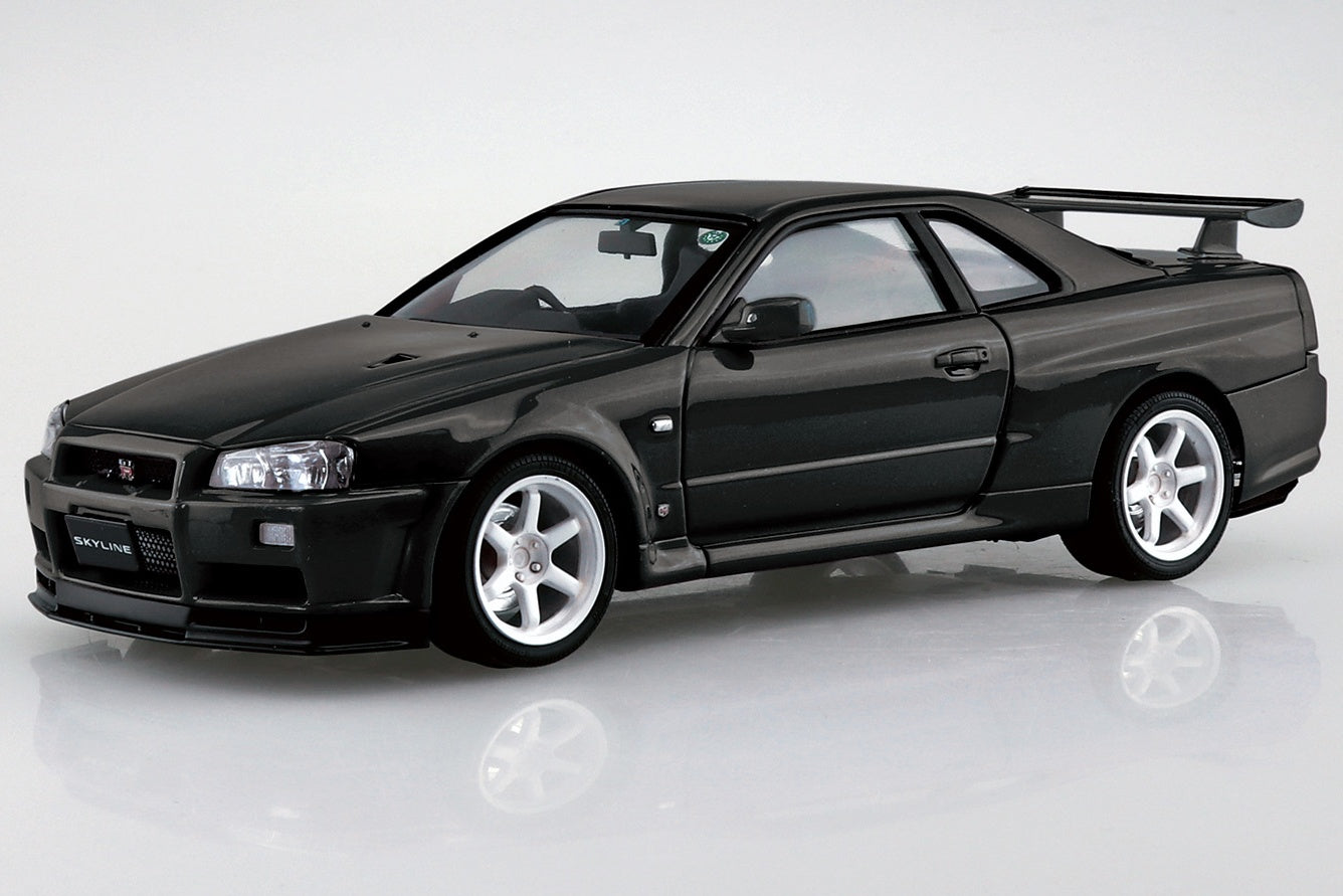 Aoshima 1/24 Nissan BNR34 Skyline GT-R V-spec II '02 Custom Wheel