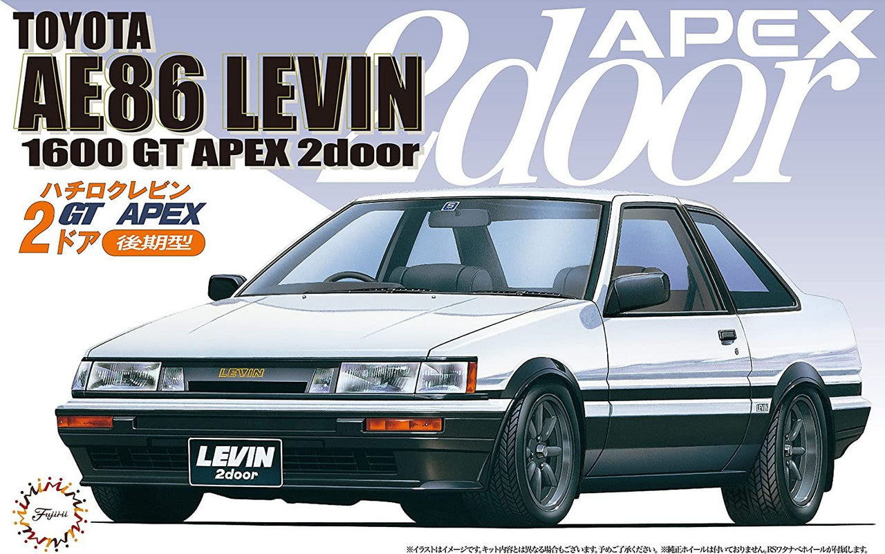 Fujimi 1/24 Toyota AE86 Levin 2 door Late Ver. Plastic Model