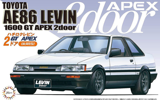 Fujimi 1/24 Toyota AE86 Levin 2 door Late Ver. Plastic Model