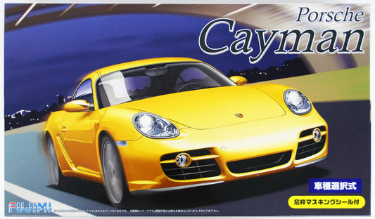 Fujimi 1/24 Porsche Cayman/Cayman S w/Window Frame Masking Seal