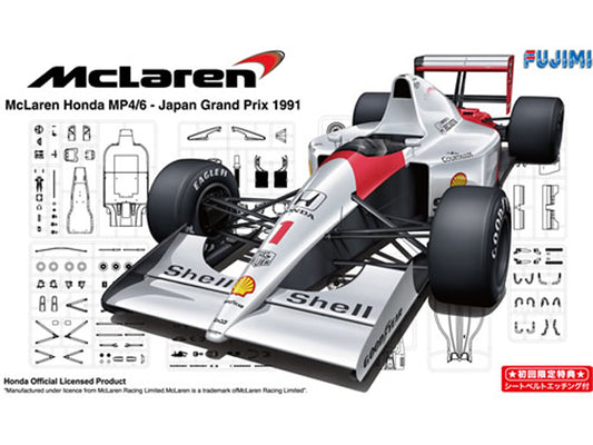 Fujimi 1/20 Mclaren Honda MP4/6 1991