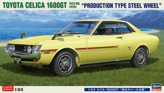 Hasegawa 1/24 Toyota Celica 1600GT “Production Type Steel Wheel”