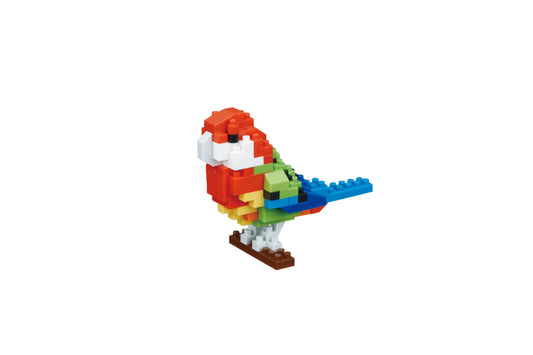 Nanoblock Collection Series, Rosella "Birds"