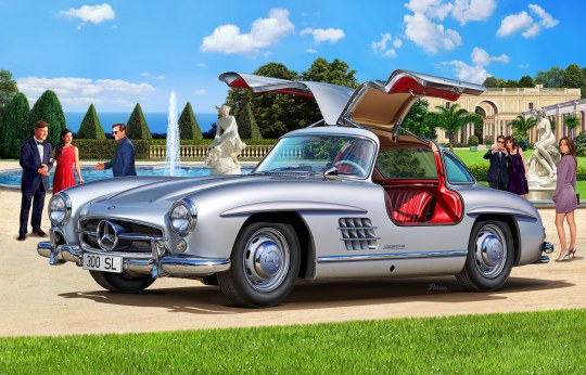 1:12 Mercedes Benz 300 SL