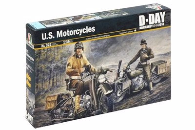 1:35 U.S. MOTORCYCLES WW2