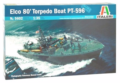 1:35 ELCO '80 TORPEDO BOAT PT-596