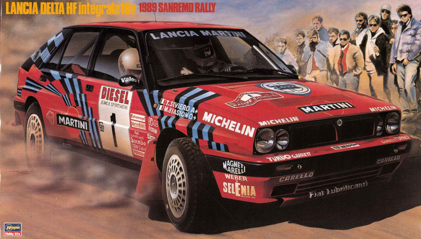 Hasegawa 1/24 Lancia Delta Hf Integrale 16V (1989 Sanremo Rally)