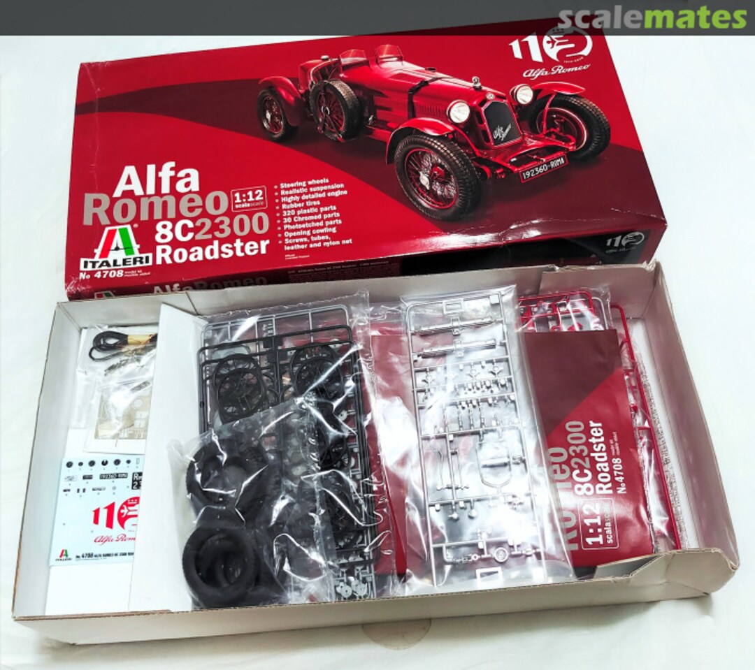 1:12 ALFA ROMEO 8C/2300 ROADSTER 110th A