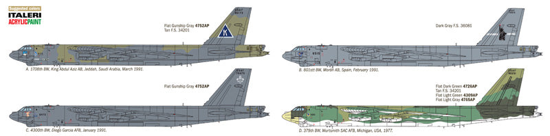 1:72 B-52G STRATOFORTRESS GULF WAR