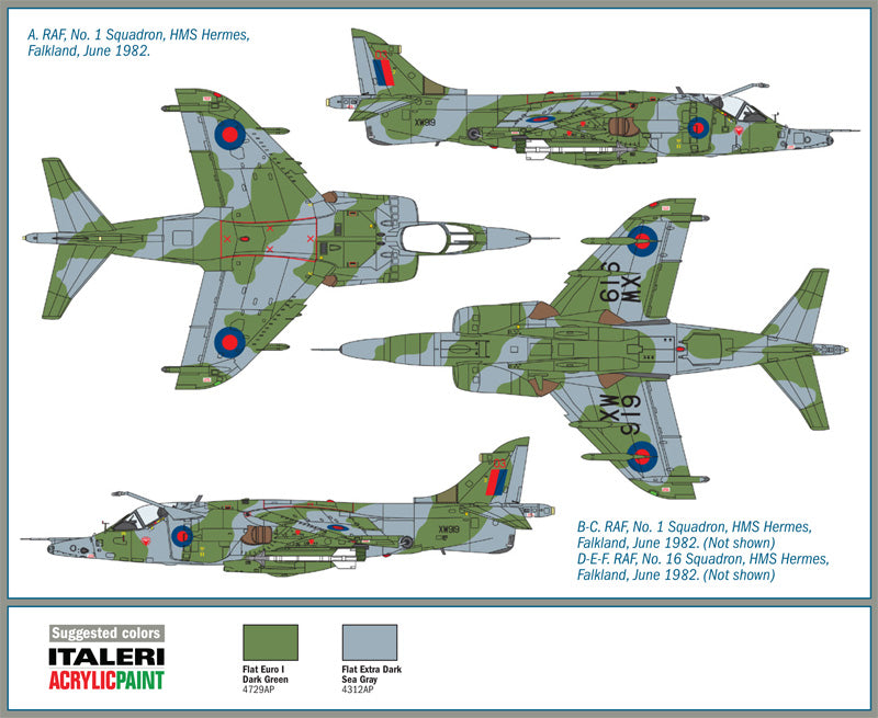 1:72 HARRIER GR.3 "FALKLAND"