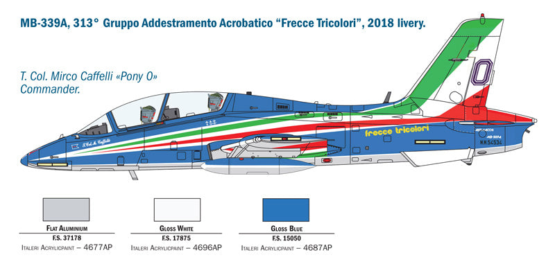 1:72 MB-339A P.A.N. 2018 Livery