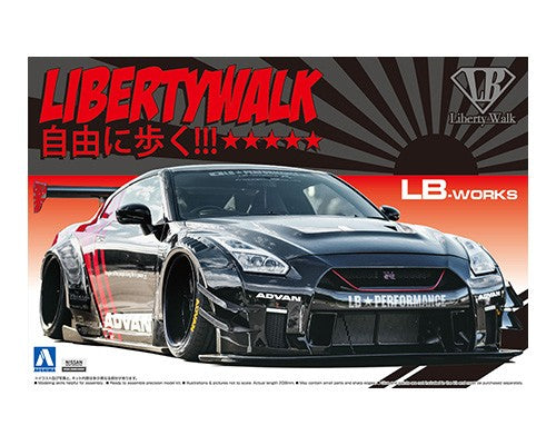 Aoshima 1/24 LB Works R35 GT-R type 2 Ver.2