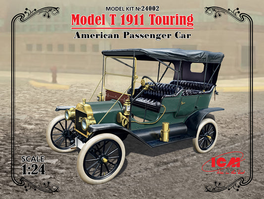 ICM 1/24 Model T 1911 Touring, American Passenger Car