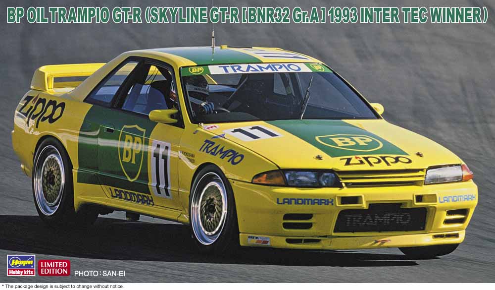 Hasegawa 1/24 BP Oil Trampio GT-R (Skyline GT-R - BNR32 Gr.A - 1993 Inter TEC Winner)