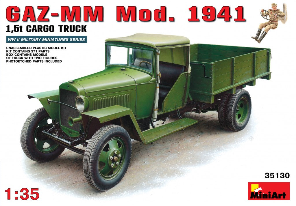 MiniArt GAZ-MM. Mod. 1941. Cargo Truck (1/35)