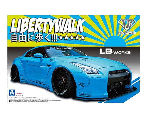 Aoshima 1/24 LB Works R35 GT-R Ver.1