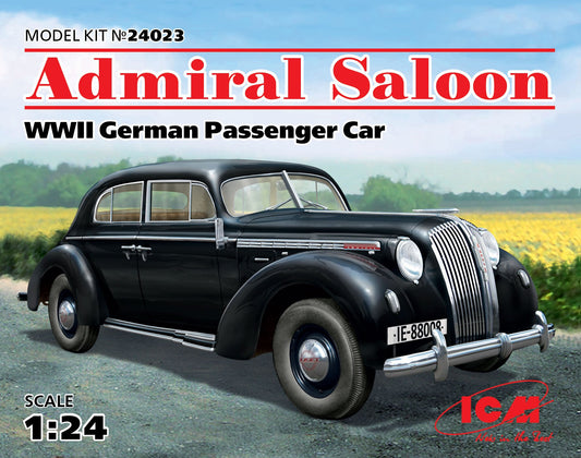 ICM 1/24 Admiral Saloon, WWII German Passenger Car