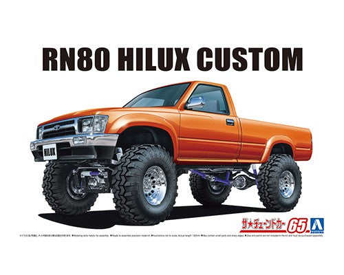 Aoshima 1/24 RN80 Hilux LONGBED LIFTUP '95 Toyota