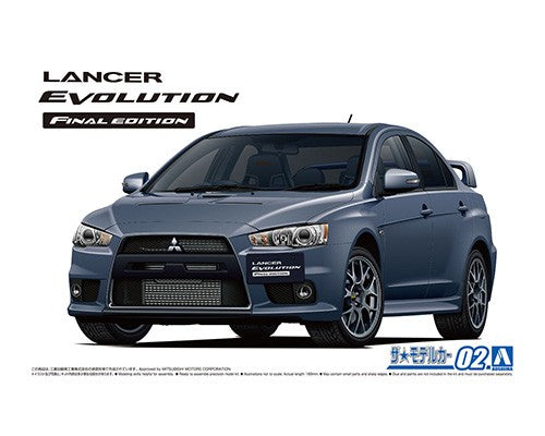 Aoshima 1/24 Mitsubishi CZ4A Lancer Evolution X FINAL EDITION '15