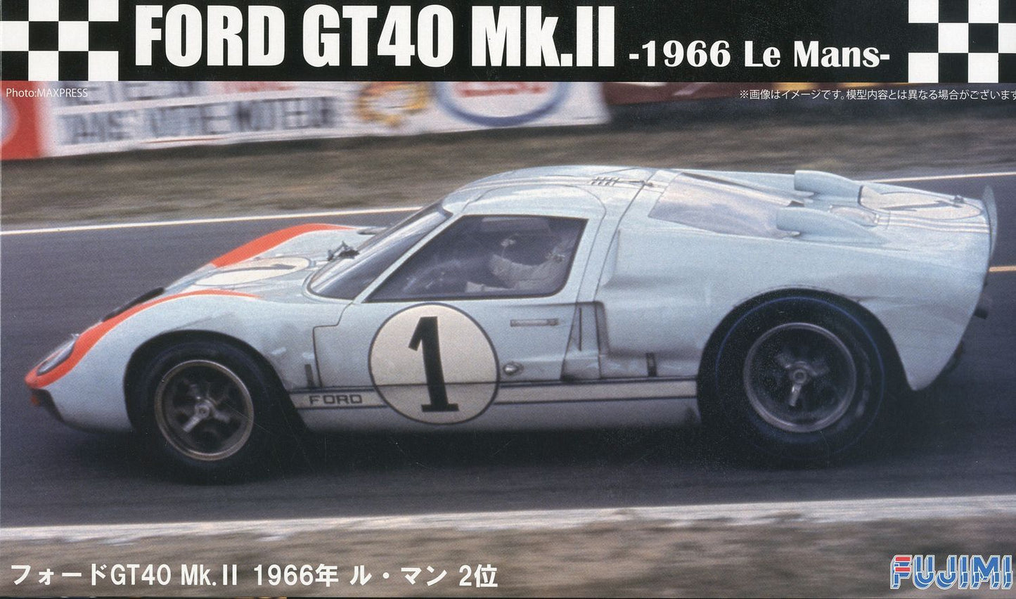 Fujimi 1/24 Ford GT40 Mk-II '66 LeMans 2nd