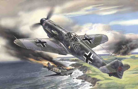 ICM 1/48 Messerschmitt Bf 109F-2, WWII German Fighter