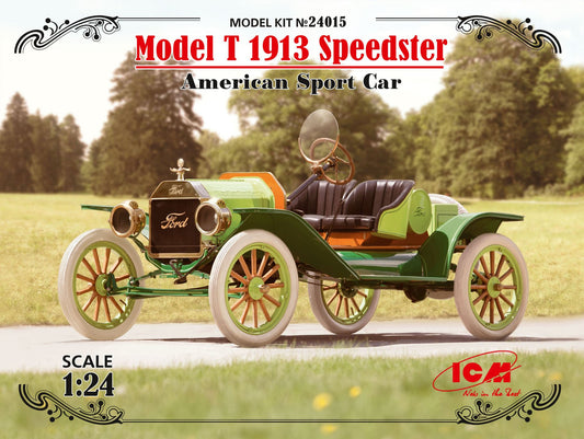 ICM 1/24 Model T 1913 Speedster, American Sport Car
