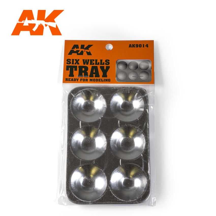 AK Interactive Six Wells Tray