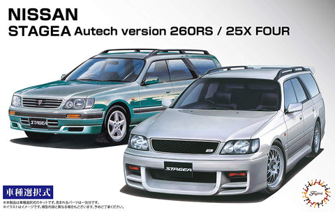 Fujimi 1/24 Stagea Autech Version 260RS/25X Four