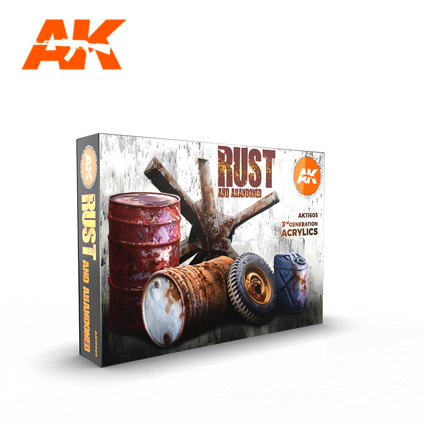 AK Interactive 3G Rust Set