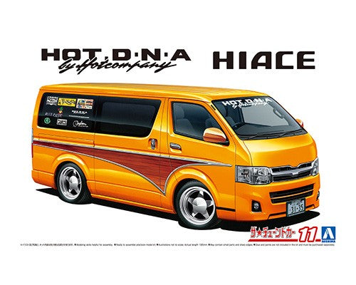 Aoshima 1/24 Hot Company TRH200V Hiace 12 (Toyota)