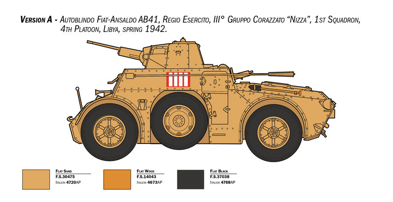 1:35 AB 41 W BERSAGLIERI ITALIAN INFANTRY