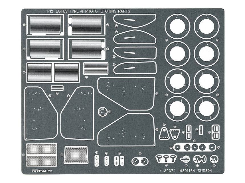 'R' Lotus 78 (w/PE Parts)