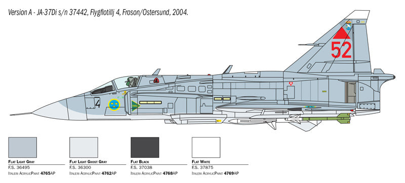 1:48 SAAB JA 37 JAKTVIGGEN