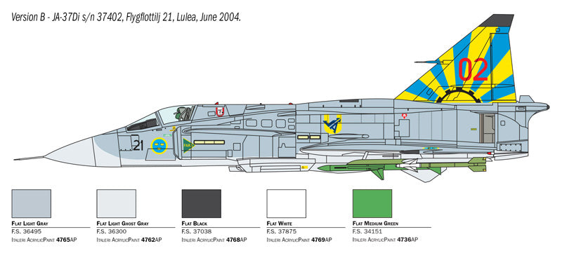 1:48 SAAB JA 37 JAKTVIGGEN