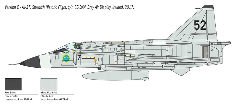 1:48 SAAB JA 37 JAKTVIGGEN