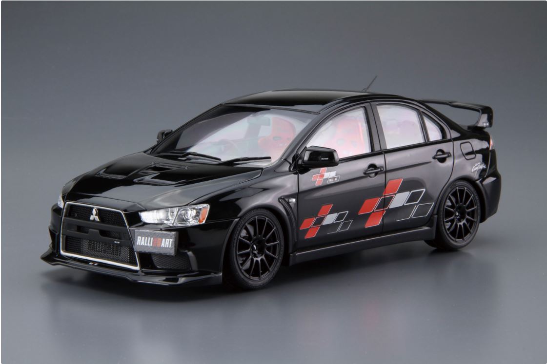 Aoshima 1/24 Mitsubishi Ralliart CZ4A Lancer Evolution X '07