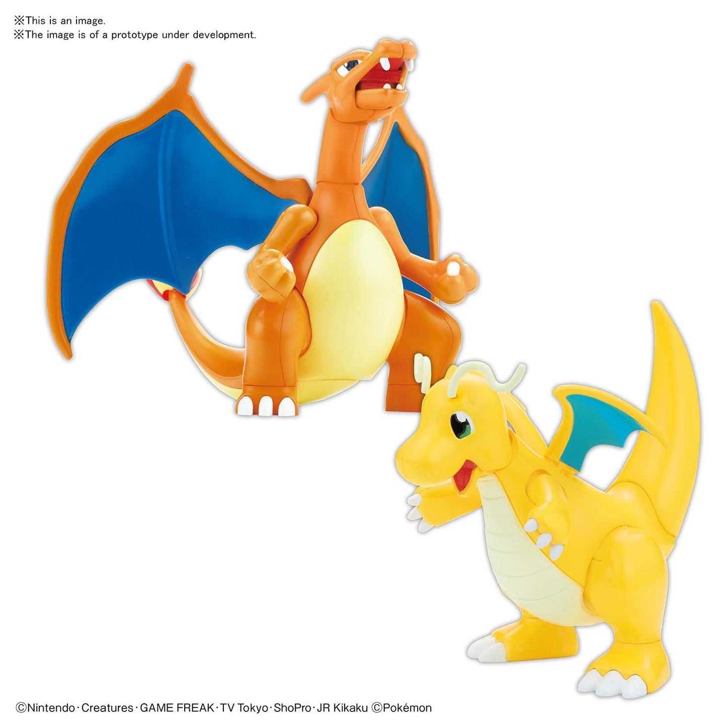 Bandai Charizard & Dragonite 'Pokemon', Bandai Spirits Pokemon Model Kit