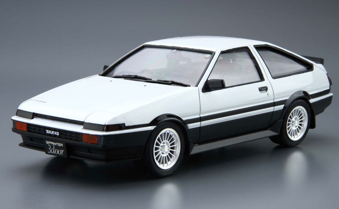 Aoshima 1/24 Toyota AE86 Sprinter Trueno GT-APEX '85