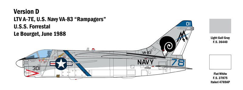 1:48 A-7E CORSAIR II