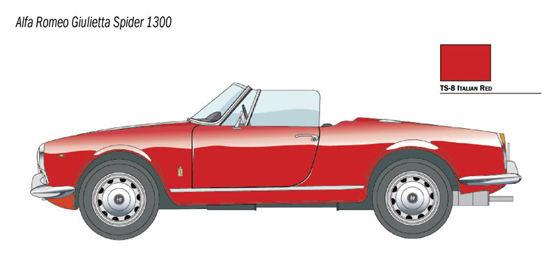 1:24 GIULIETTA SPIDER 1600