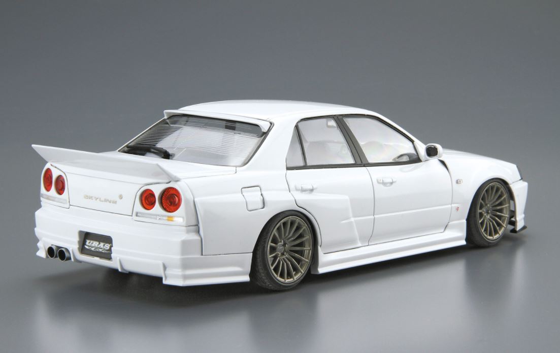 Aoshima 1/24 Nissan Uras ER34 Skyline Type-R '01