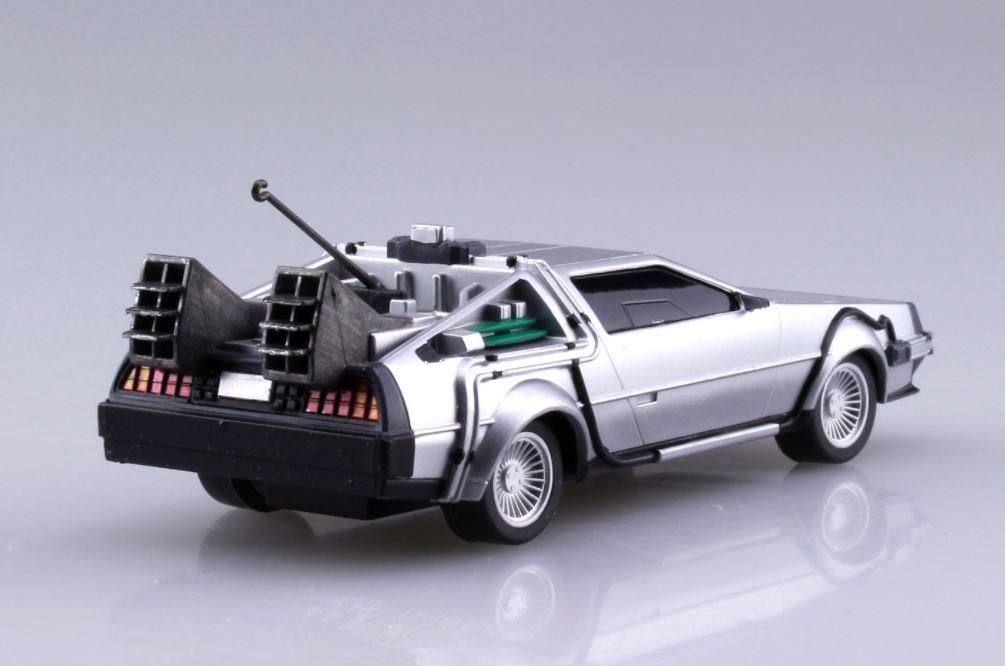 Aoshima Back To The Future 1/43 Pullback DELOREAN from PART I