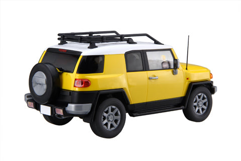 Fujimi 1/24 Toyota FJ Cruiser (Two-tone Yellow) Pre-painted Snap fit Kit