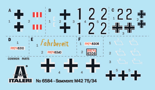 1:35 SEMOVENTE M42 DA 75/34