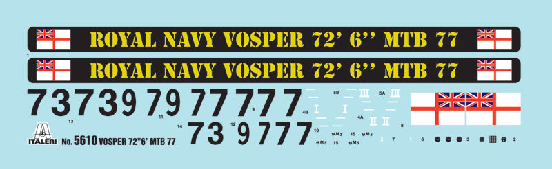 1:35 VOSPER 72''6' MTB 77