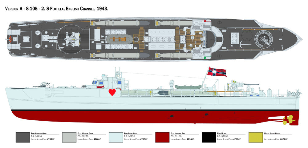 1:35 SCHNELLBOOT S-38