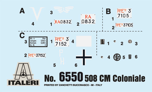 1:35 FIAT 508 CM "COLONIALE" WITH CREW